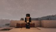 This skin looks like the Men in Black (Image via Minecraft)